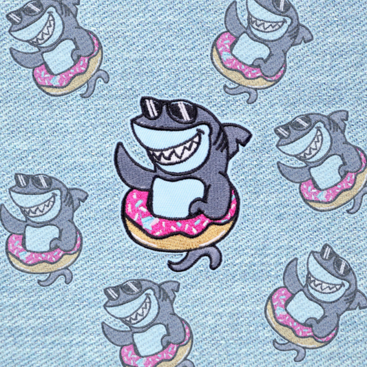 Coole Haai in Donut Patch