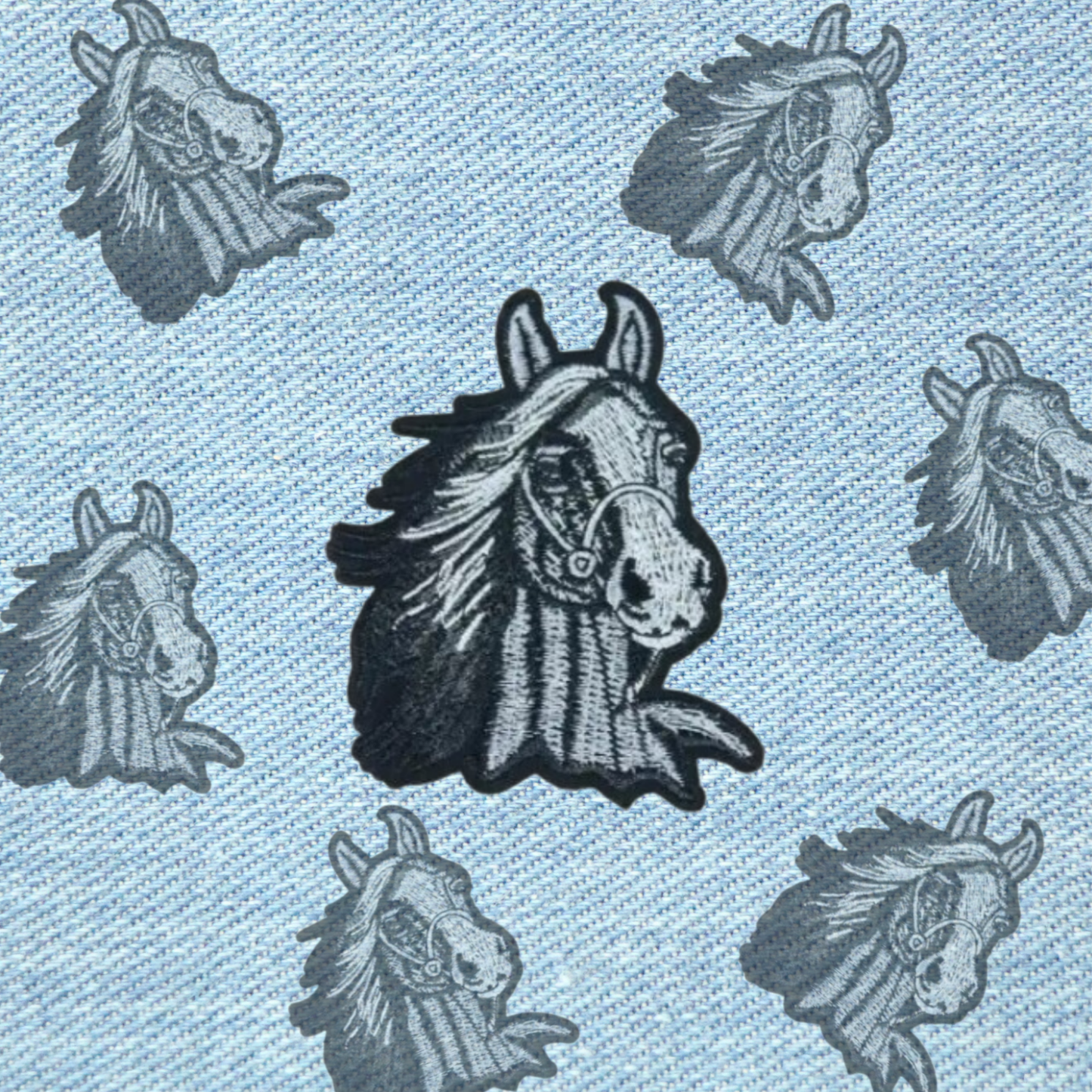 Grijs Paard Patch