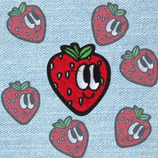 Blije Aardbei Patch